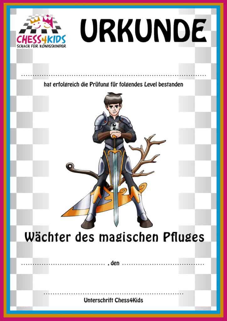Maximasters Urkunde Wächter des magischen Pfluges